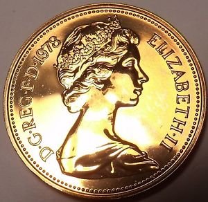 Great Britain Proof 1978 Half New Penny~We Have Great Britain Proofs~Free Ship