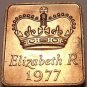 GREAT BRITAIN 1977 PROOF SET MEDALLION~FREE SHIP~