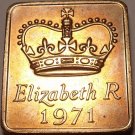 Great Britain 1971 Proof Set Medallion~Free Shipping Great Britain 1971 Proof Set Medallion~Free Shipping