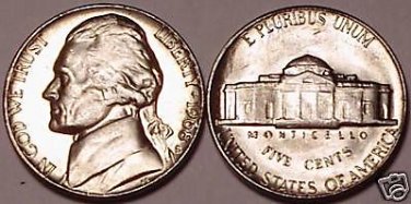 1968-S GEM UNCIRCULATED JEFFERSON NICKEL~WOW~FREE SHIP~