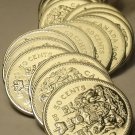 INCREDIBLE PROOF ROLL(20) OF 1968 CANADIAN FIFTY CENTS~FREE SHIPPING~