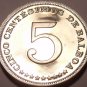 PROOF PANAMA 1973 5 CENTESIMOS~SEE ALL OUR PROOF COINS~FREE SHIPPING~