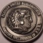Massive Unc Pewter Florida United Numismatists 45th Annual Convention Medal~Fr/S