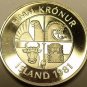 Rare Proof Iceland 1981 5 Kronur~Only 15,000 Minted~Two Dolphins Leaping~Free Sh