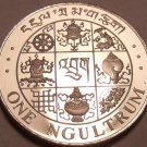 Rare Proof Bhutan 1979 Ngultrum~Incredible Symbols~6,000 Minted~Free Shipping
