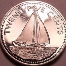 Proof Bahamas 1974 25 Cents~Bahamian Sloop~1st Year Ever This Type~Free Shipping Proof Bahamas 1974 25 Cents~Bahamian Sloop~1st Year Ever This Type~Free Shipping