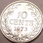 Rare Gem Camo Proof Liberia 1973 10 Cents~11,000 Minted~We Have Proof Coins~F/S