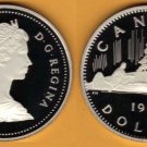 BLAST WHITE CAMEO CANADA 1987 CANOE DOLLAR~~FREE SHIP~~ BLAST WHITE CAMEO CANADA 1987 CANOE DOLLAR~~FREE SHIP~~