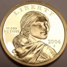 United States 2004-S Sacagawea Cameo Proof Dollar~Free Shipping