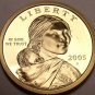 United States 2005-S Sacagawea Cameo Proof Dollar~Free Shipping