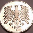Gem Cameo Proof Germany 1982-D 5 Marks~Eagle With 14 Feathers~78k Minted~Free Sh Gem Cameo Proof Germany 1982-D 5 Marks~Eagle With 14 Feathers~78k Minted~Free Sh