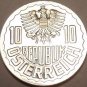 PROOF AUSTRIA 1986 10 GROSCHEN~WE HAVE PROOFS~FREE SHIP