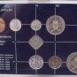 Gem Unc Netherlands Antillies 1985 8 Piece Mint Set~24,000 Minted~Free Shipping