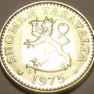 Awesome Gem Uncirculated Finland 1975-S 10 Pennia~Rampant Lion~Free Shipping