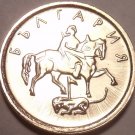 Gem Unc Bulgaria 2000 1 Stotinka~Madara Horseman~Free Shipping