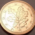 Gem Unc Germany 2002-D 2 Euro Cents~Oak Leaves~Free Shipping Gem Unc Germany 2002-D 2 Euro Cents~Oak Leaves~Free Shipping