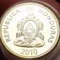 Gem Unc Roll (40 Coins) Honduras 2010 5 Centavo Coins~Brass~Free Shipping