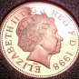 Proof Great Britain 1998 Penny~Only 100,000 Minted~Proofs Are Best Coins~Free Sh