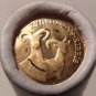 BU ORIGINAL ROLL (50) OF CYPRUS 2009 ONE EURO CENTS~DOUBLE RAM~FREE SHIPPING~