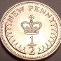 Scarce Proof Great Britain 1973 Half New Penny~100,000 Minted~Free Shipping