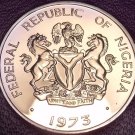 Rare Proof Nigeria 1973 5 Kobo's~1st & Only Year In Proof~Cocoa Beans~Free Ship