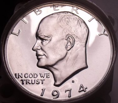 Gem Proof Roll (20 Coins) 1974-S Eisenhower Dollars~Exellent~Free Shipping~