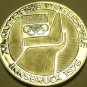 MASSIVE SILVER PROOF AUSTRIA 1974 100 SCHILLING~OLYMPICS IN INNSBRUCK~FREE SHIP~