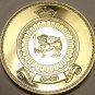 Gem Cameo Proof Ceylon 1971 Rupee~Last Year Ever Minted~Only 20,000 Minted~Fr/Sh