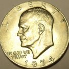 UNC 1974P EISENHOWER DOLLAR~SEE R E-BAY STORE~FREE SHIP UNC 1974P EISENHOWER DOLLAR~SEE R E-BAY STORE~FREE SHIP