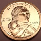 United States 2000-S Sacagawea Cameo Proof Dollar~Free Shipping United States 2000-S Sacagawea Cameo Proof Dollar~Free Shipping