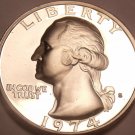 1974-S SUPER PROOF WASHINGTON QUARTER~FREE SHIPPING~ 1974-S SUPER PROOF WASHINGTON QUARTER~FREE SHIPPING~