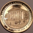 1816~SECOND BANK OF U.S. CHARTERED~AMERICAN BIBLE SOCIETY~BRONZE PROOF~FREE SHIP 1816~SECOND BANK OF U.S. CHARTERED~AMERICAN BIBLE SOCIETY~BRONZE PROOF~FREE SHIP