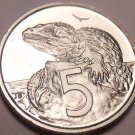 Gem Cameo New Zealand 1979 5 Cents~See Why Proofs R Best~16,000 Minted~Free Ship