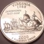 Cameo Proof 2000-S Virginia State Quarter~See All Our Proof Coins~Free Shipping~