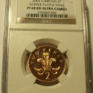 2002 NGC PROOF 68 RED ULTRA CAMEO GREAT BRITAIN TWO PENCE~FREE SHIPPING~