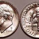 2006-D GEM BU ROOSEVELT DIME~WE HAVE UNC DIMES~FREE SHI