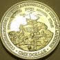 Massive Gem Unc Cook Islands 2004 Dollar~D Day Invasion Anniversary~Free Ship