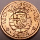 Rare Gem Unc Mozambique 1974 20 Centavos~Last Year Ever Minted~Free Shipping Rare Gem Unc Mozambique 1974 20 Centavos~Last Year Ever Minted~Free Shipping