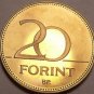Rare Proof Hungary 2003-BP 20 Forint~Only 7,000 Minted~Hungarian Iris~Free Ship