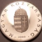 Rare Proof Hungary 2003-BP 10 Forint~Only 7,000 Minted~Minted In Budapest~Fr/Shi
