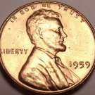 United States 1959-P Unc Lincoln Memorial Cent~1st Year Ever Minted~Free Ship United States 1959-P Unc Lincoln Memorial Cent~1st Year Ever Minted~Free Ship