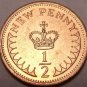 Gem Unc Great Britain 1980 New Half Penny~We Have Gem Unc Coins~Free Shipping