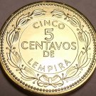 Gem Choice Uncirculated Honduras 20105 Centavos~Brass Coin~Free Shipping