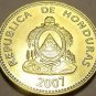 Gem Uncirculated Honduras 2007 5 Centavos~Brass Coin~We Have Unc Coins~Free Ship