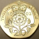 Cameo Proof Great Britain 2002 20 Pence~The Mints Best Work~Free Shipping