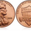 GEM BU 2010P LINCOLN SHIELD CENT~FREE SHIPPING~1ST YEAR GEM BU 2010P LINCOLN SHIELD CENT~FREE SHIPPING~1ST YEAR