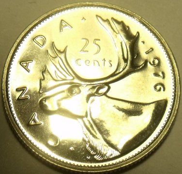 SUPER PROOF CANADA 1976 25 CENTS~WE HAVE CANADIAN PROOFS~FREE SHIP~