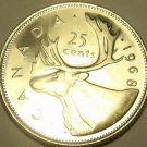 SUPER PROOF CANADA 1968 25 CENTS~WE HAVE CANADIAN PROOFS~FREE SHIP~ SUPER PROOF CANADA 1968 25 CENTS~WE HAVE CANADIAN PROOFS~FREE SHIP~