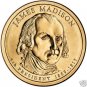 UNC JOHN MADISON 2007-P PRESIDENTIAL DOLLAR~FREE SHIP