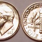 1987-P BRILLIANT UNCIRCULATED ROOSEVELT DIME~FREE SHIP~ 1987-P BRILLIANT UNCIRCULATED ROOSEVELT DIME~FREE SHIP~